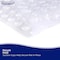 Kenney Mfg Microban Protected Bubble Bath Mat, 26.75in L x 14.5in W, Frosted MB61187H - alternate 4